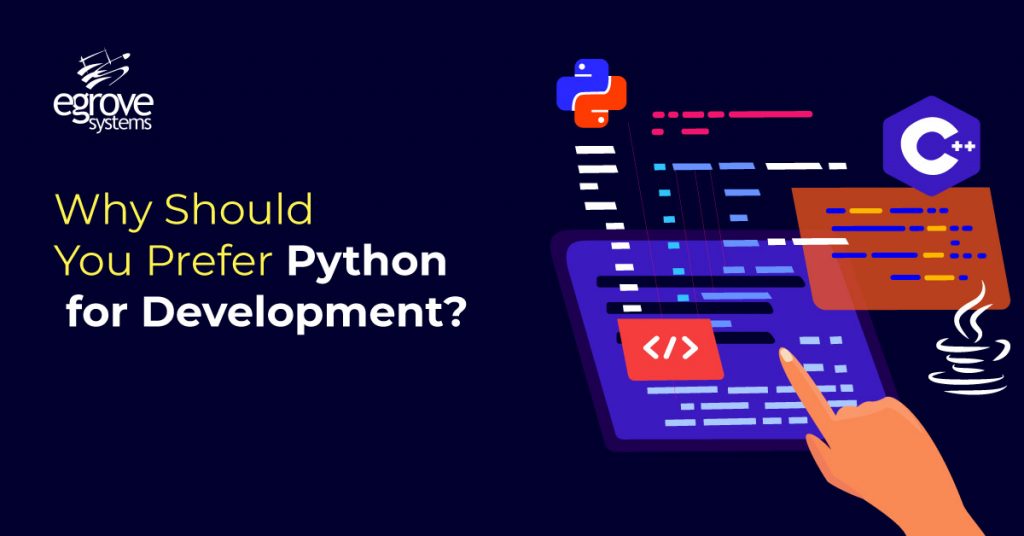 Python development preference is the best choice technology